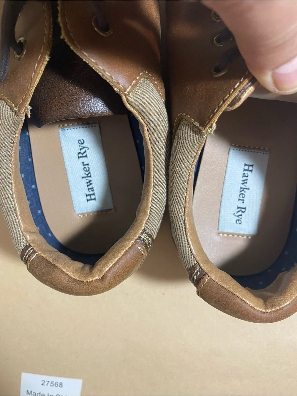Men's Brown Casual Lace-Up Slip-On Loafers